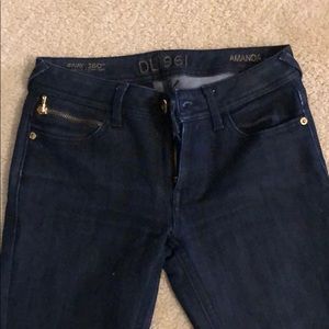 DL1961 Skinny Jeans, dark wash